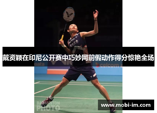戴资颖在印尼公开赛中巧妙网前假动作得分惊艳全场
